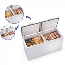 Freezer Horizontal Congelado 500L -20C Gelopar GHBS510 2 Tampas 127v Freezer Horizontal Congelado 500L -20C Gelopar GHBS510 2 Tampas 127v