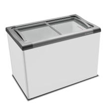 Freezer Horizontal Congelados Tampa Vidro 284l Nf30s Metalfrio 127v 127v