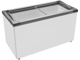 Freezer Horizontal Congelados Tampa Vidro 318 Lts NF40 - Metalfrio