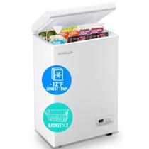 Freezer Horizontal DEMULLER 100 L Temperatura Ultra-Baixa -24 ºC Branco Freezer Horizontal DEMULLER 100 L Temperatura Ultra-Baixa -24 ºC Branco