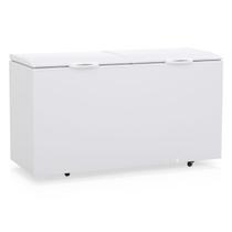 Freezer Horizontal Dupla Açao Ghb-530 Bin Branco 2 Tampa Cega 532L Bivolt Inverter - Gelopar