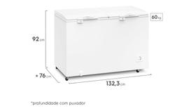 Freezer Horizontal Electrolux 400L (H440)