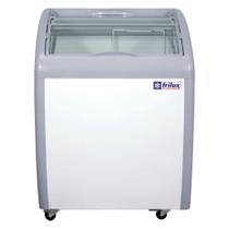 Freezer Horizontal Frilux 160 Litros Branco Vidro Curvo 127V RF-105-C