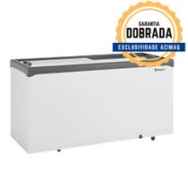 Freezer Horizontal Ghd 500h Branco 500 Litros 2 Tampa Vidro Sem Cesto 220v Gelopar