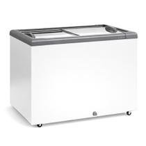 Freezer Horizontal Ghd300h Cinza 300 Litros 2 Tampa Vidro 220V Gelopar