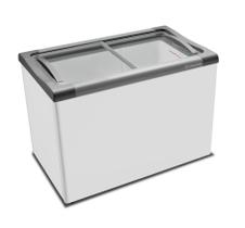 Freezer Horizontal Metalfrio 292 Litros Tampa De Vidro NF30SB Supra Branco - 220V Freezer Horizontal Metalfrio 292 Litros Tampa De Vidro NF30SB Supra Branco - 220V