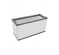 Freezer Horizontal Metalfrio 505 Litros tampa de vidro Supra Branco NF55SB-220V