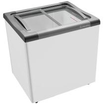 Freezer Horizontal Metalfrio NF20S Tampa de Vidro para Sorvetes e Congelados 180 Litros