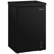 Freezer Horizontal Midea 100 Litros Inverter MDRC151FZD303 Preto Bivolt