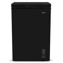 Freezer Horizontal Midea 100L FlexBeer Preto Digital CBA10P