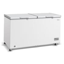 Freezer Horizontal Midea 2 Portas 508l Mdrc698fzd01 Branco 110V