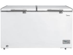 Freezer Horizontal Midea 362L 2 Portas MDRC522FZD011 Branco