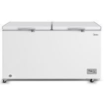 Freezer Horizontal Midea 508 Litros 2 Portas MDRC698FZD011 3 em 1 Branco 110V