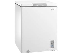 Freezer Midea Horizontal 145L 1 Porta Branco 220V (MDRC207SLA012)