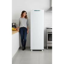 Freezer Vertical 142L Slim Branco Congelamento Rápido e Ga