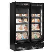 Freezer Vertical 2 Portas de Vidro 957L Conveniência GCVC-950 CB PR Gelopar - LED Perimetral e -12C a -20C Freezer Vertical 2 Portas de Vidro 957L Conveniência GCVC-950 CB PR Gelopar - LED Perimetral e -12C a -20C