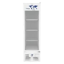 Freezer Vertical Tripla Ação 284 Litros Fricon Porta De Vidro Branco VCET 284V 127v