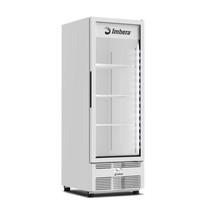 Freezer Vertical Tripla Ação 560L Imbera Porta De Vidro Branco EVZ21 220v