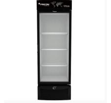 Freezer Vertical Tripla Ação 569 Litros Fricon Porta De Vidro Preto VCET 569V 220v
