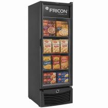 Freezer Vertical Tripla Ação 569 Litros Fricon Porta de Vidro Total Black 220v Vcet5692V001 220v Freezer Vertical Tripla Ação 569 Litros Fricon Porta de Vidro Total Black 220v Vcet5692V001 220v