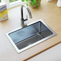 Fregadero de Cocina vidaXL con Cubeta Única Empotrable de Acero Inoxidable 44x29x20cm Fregadero de Cocina vidaXL con Cubeta Única Empotrable de Acero Inoxidable 44x29x20cm