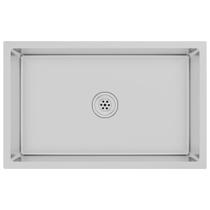 Fregadero de cocina vidaXL de un solo seno para empotrar 70 cm en acero inoxidable Fregadero de cocina vidaXL de un solo seno para empotrar 70 cm en acero inoxidable