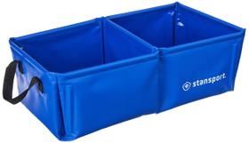 Fregadero Doble Para Exterior Stansport 58x30x18 cm, 2 Bacinillas de 10L Fregadero Doble Para Exterior Stansport 58x30x18 cm, 2 Bacinillas de 10L