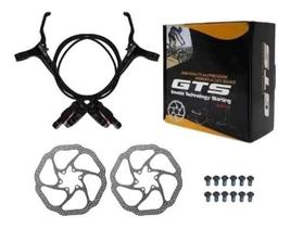 Freio a disco hidraulico gts ghd-100 bike mtb par