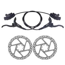 Freio a disco hidráulico para bike aro 29 tipo shimano gta completo bike aro 29