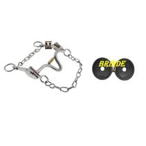 Freio Água Choca Leve Inox Com Salivador + Protetor