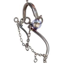 freio Breque Professora de Cavalo Cara Mole de Vaquejada 800g