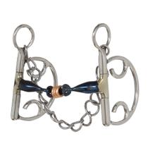 Freio Bridão Espanhol Inox para Cavalo Laomaan 35080 Freio Bridão Espanhol Inox para Cavalo Laomaan 35080