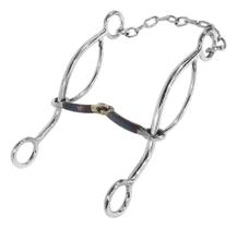 Freio Bridão Levantado Inox Com Bocal De Ferro Para Cavalo Freio Bridão Levantado Inox Com Bocal De Ferro Para Cavalo