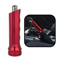 Freio de Mão Universal Esportivo Alumínio Vermelho ESTILO BR