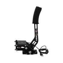 Freio de Mão USB para Simuladores de Corrida - Compatível com G25/27/29, T300, T500 - PC