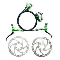 Freio Disc Hidr Alum Gta Par Verde C/ Discos