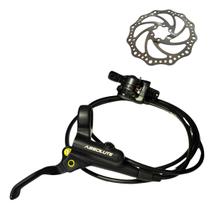 Freio Disco Hidráulico Traseiro Absolute+disco 160 Bike Grau .