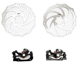 Freio disco mec absolute dian/tras c/disco