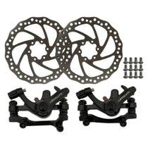 Freio Disco Mecânico Dian/Tras Disco Rotor Absolute (4pcs)