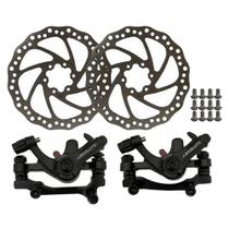 Freio Disco Mecânico Dian/Tras Disco Rotor Absolute (4pcs)