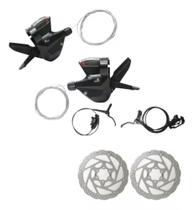 Freio Hidráulico + Alavanca Rapid Fire Absolute K310 C/cabos Freio Hidráulico + Alavanca Rapid Fire Absolute K310 C/cabos