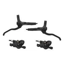 Freio Hidráulico Shimano Mt200 Par Original c/ Pastilhas Sangrado Freio Hidráulico Shimano Mt200 Par Original c/ Pastilhas Sangrado