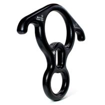 Freio Oito Usclimb Alumínio Com Orelha 40kn Uiaa Big Preto Fosco Freio Oito Usclimb Alumínio Com Orelha 40kn Uiaa Big Preto Fosco