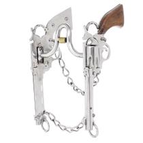 Freio Revolver Inox com Barbela Bronc-Steel 30690