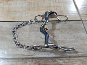 Freio Tabatinga Premium Pra Cavalos Com Salivador E Barbela direto da fabrica