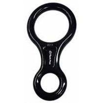 Freio tipo 8 para corda de 10 à 12mm, dinâmico para bloqueio manual em sistema de segurança pessoal