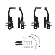 Freio V-Brake Alumínio Pino Max Preto Importado Freio V-Brake Alumínio Pino Max Preto Importado
