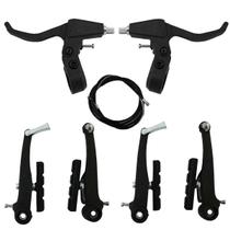 Freio v-brake completo orbital ny c/cabo e conduite power