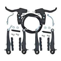 Freio V-brake Ferro/Nylon com Manete Nylon Preto Freio V-brake Ferro/Nylon com Manete Nylon Preto