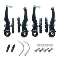 Freio V-Brake Logan Bike Alumínio Orbital Bicicleta Preto
